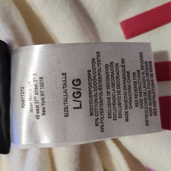 Special Thanks NWT Pullover Sweater Sz M & L - Picture 7 of 7